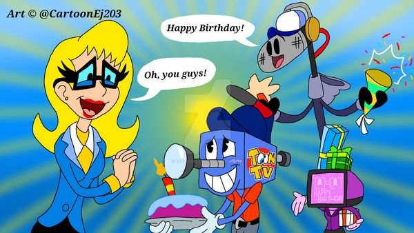 ToonEj203BackUp's tweet photo. #ToonGoonFrightmareExtravaganza #4 Silvia Screen's Birthday
#TheScrewBallCrew #ToonTvNews #SilviaScreen #CameronFilmore #ASMRBoomike #MonticuteKaradvard #Pablo312 #OCBirthday #illustration #Cartoonart #Cartoons #OCs #OCart #ArtistOnTwitter #Inktober #Halloween #Halloween2025 https://t.co/YPfmcOCXtm