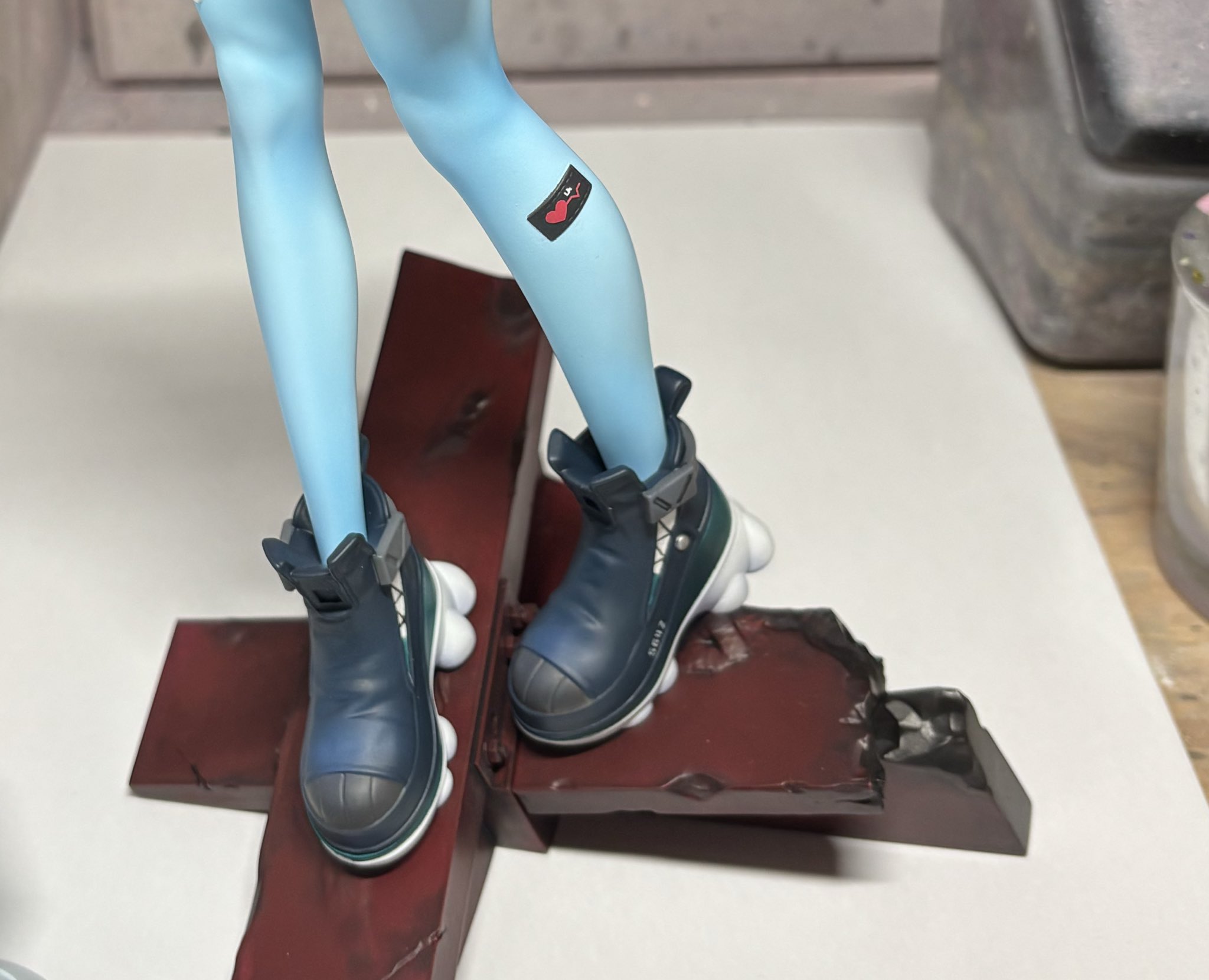 丑午前　ガレージキット 丑御前 ガレージキット 【原型：剛本堂】 完成 - MIYUTOのぷらも道