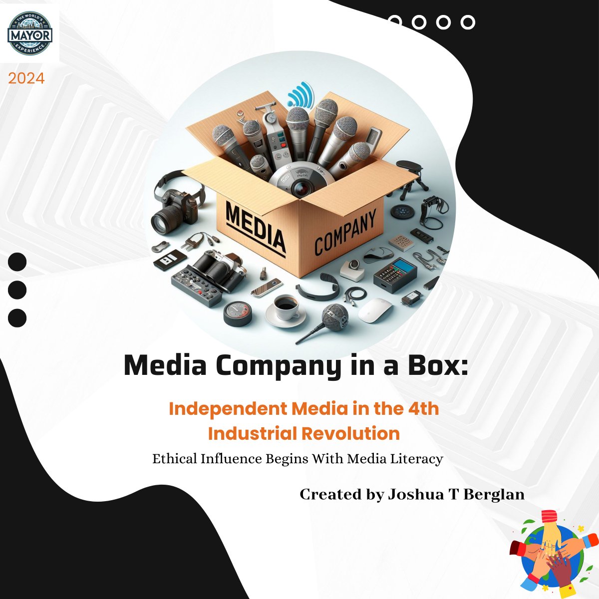 MayorExperience's tweet image. The playbook for the modern media creator is here. 

&quot;Media Company in a Box&quot; cuts through the noise and shows you how to use AI, blockchain, &amp;amp; VR to build your empire.

For sale everywhere, but you can read it 100% FREE.

Start reading now: joshuatberglan.com/media-company-…

#MediaTech…