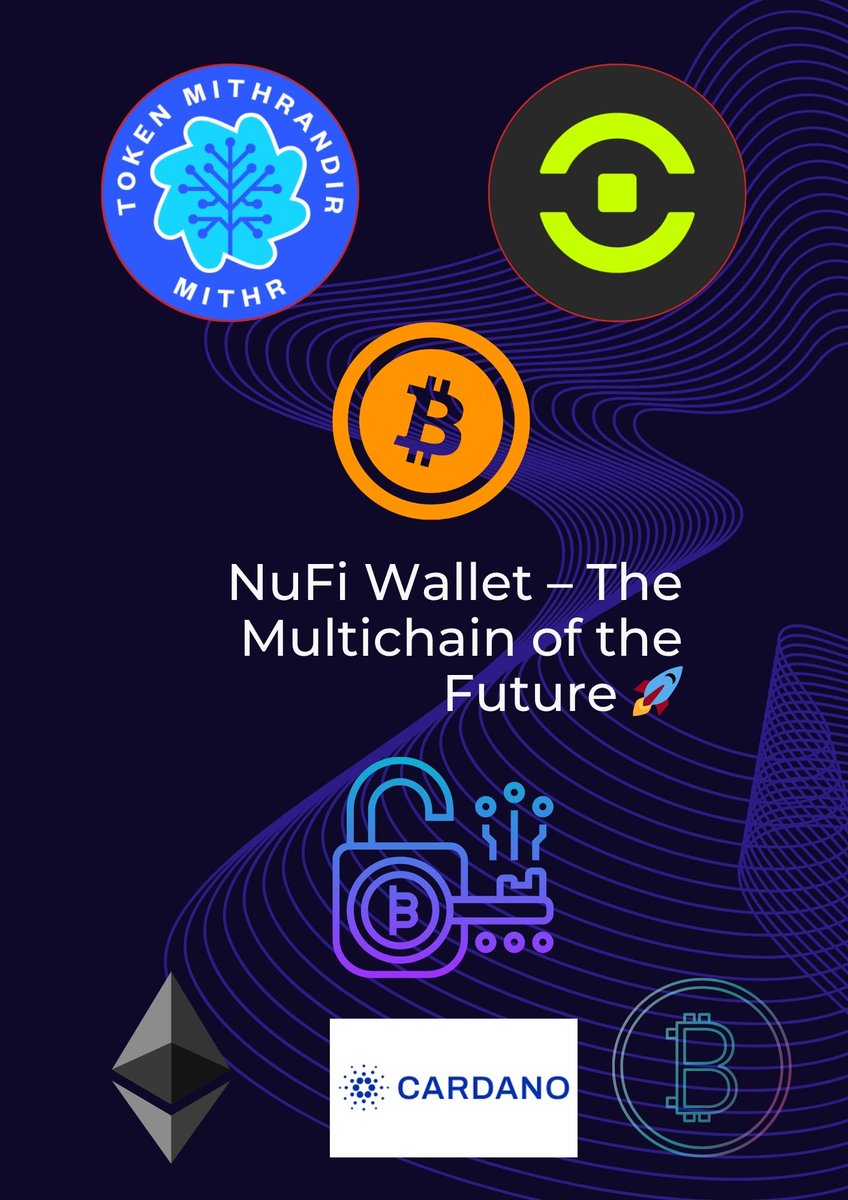 acciontoken's tweet photo. NuFi Wallet - The Multichain of the Future 💸💵💴💶
@nufiwallet We congratulate the developers of NUFI Wallet for the great product they launched on the market.
https://t.co/mIdMwiafAZ

#MITHR #ACCIO #WalletProtection  #Wallet #Cardano   #Avalanche   #CryptoCommunity https://t.co/u8bQuhKmrd