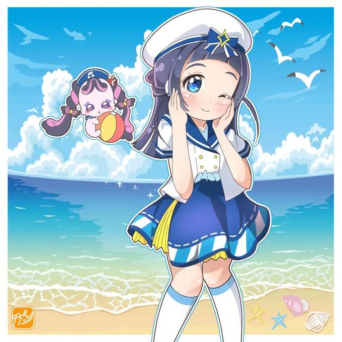 ななちゃんのウインクかわいいっ #キミプリ #precure