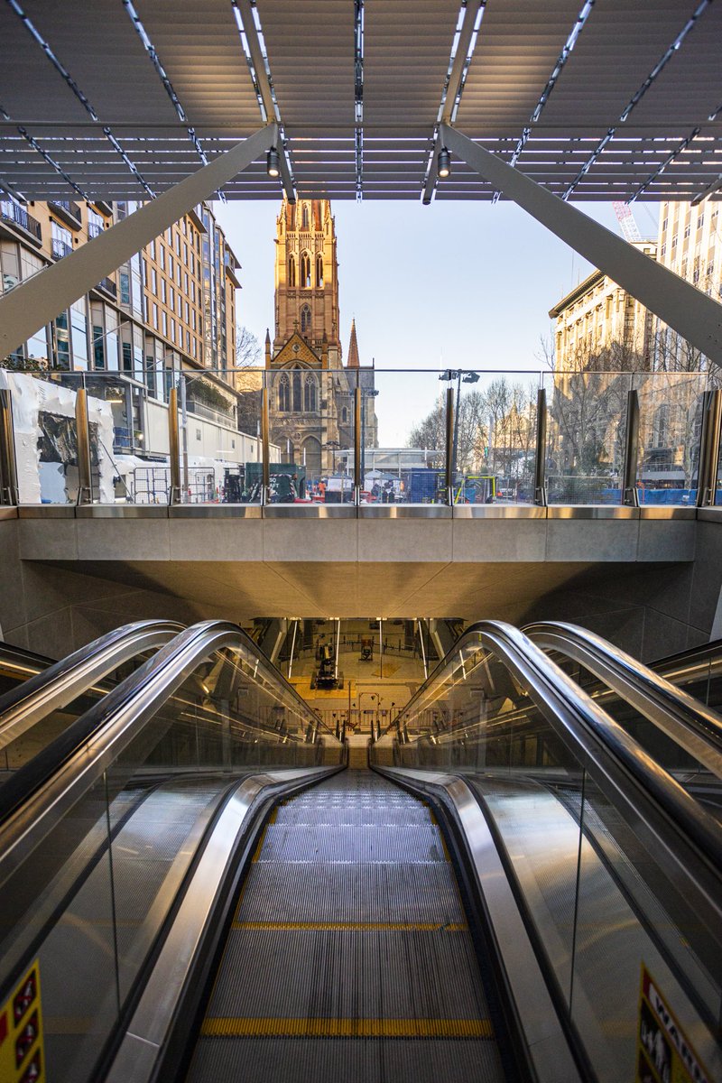 Today is pretty special - because for the first time in over forty years we've built a new station in the CBD.

Major construction is now complete at Town Hall Station on the Metro Tunnel.

And we've created a direct, underground connection into Flinders Street Station by