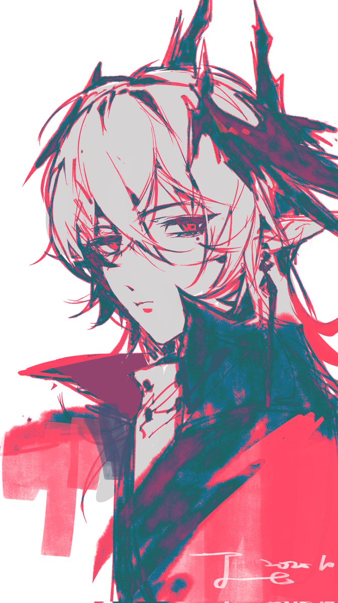 SleepyyyM's tweet image. 画的点图
#明日方舟 #logos
#Arknights #逻各斯