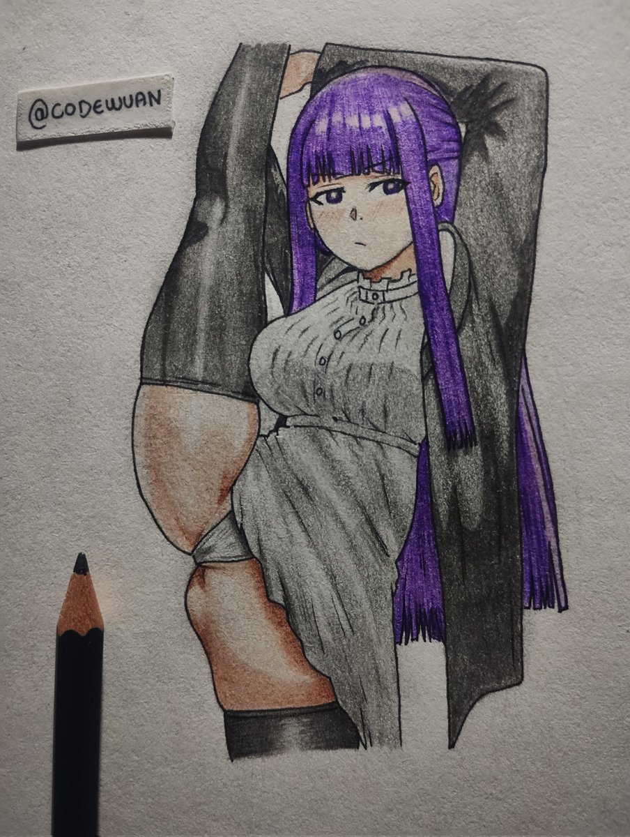 codewuan's tweet image. Se vienen dibujos más ricos 😜
━━━━━━━━━━━━━━━━━━━
#fern #nsfw #frieren #waifu #animegirl