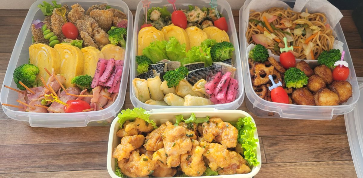 運動会弁当🇯🇵
良い天気なって良かった〜