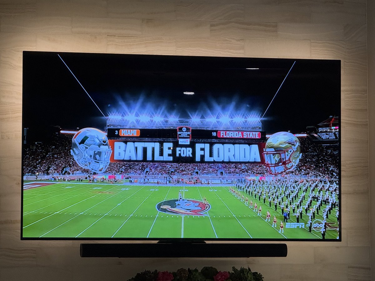 cbs11doug's tweet image. Doak after dark. Nothing better. Let’s go @FSUFootball !