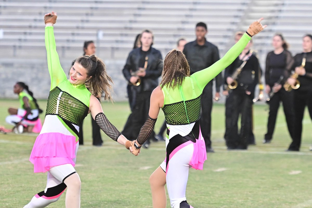 nemccpix's tweet photo. North Pontotoc continues our trek through Class 4A in the Caption portion to the 42nd Northeast Regional Marching Championships on the campus of #NEMCC. Corinth will be up next at 6:45 p.m. https://t.co/QNcjveccwV