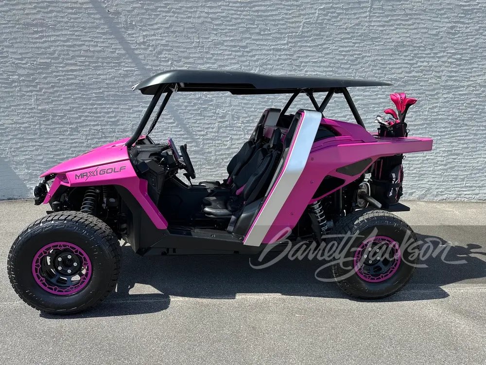 ZappaOMatic's tweet image. #BarrettJackson/#HappyGilmore2: The Polaris RZR XP Pro UTVs that were used as the Maxi golf carts in Happy Gilmore 2 will be up for sale at Barrett Jackson&apos;s Scottsdale Fall auction