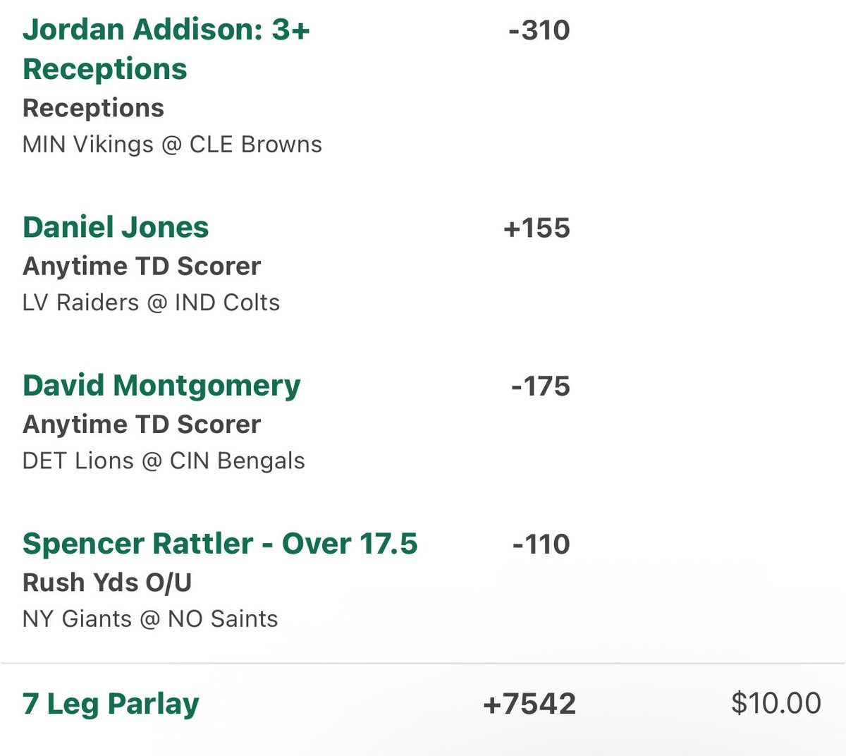 Here is this weeks BSC bomb 💣 

Picked by our members 🚨 🚨 

750$ Giveaway 💸 💸 when it hits 

We already hit 2 of these going for a 3rd

Add To Your Bet Slip - il.bet365.com/s/r/5McpF

#GamblingX