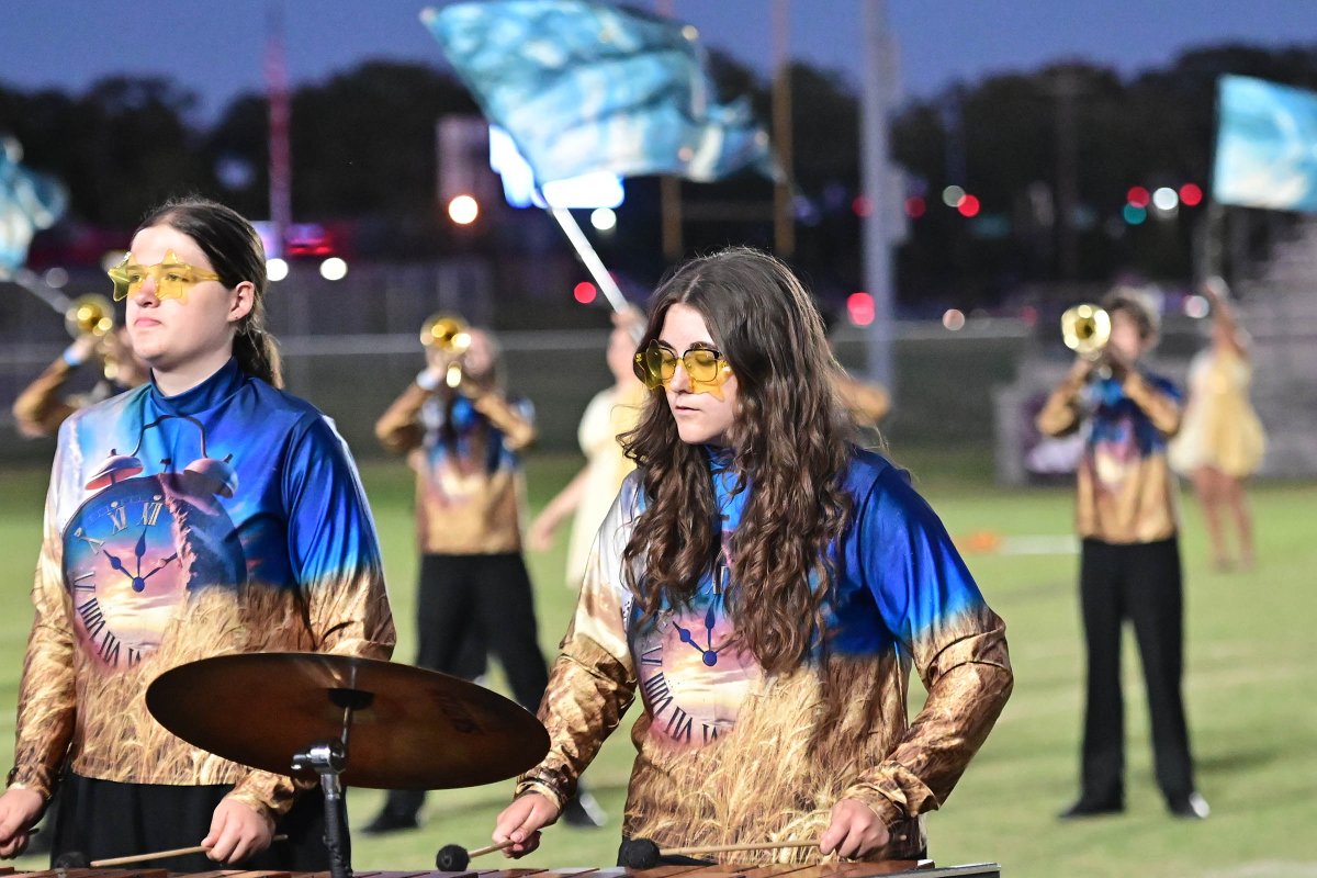 nemccpix's tweet photo. Corinth carries us deeper into Class 4A in the Caption portion to the 42nd Northeast Regional Marching Championships on the campus of #NEMCC. Kosciusko marks our fourth band in Class 4A at 7 p.m. https://t.co/ejSPGf17Hb