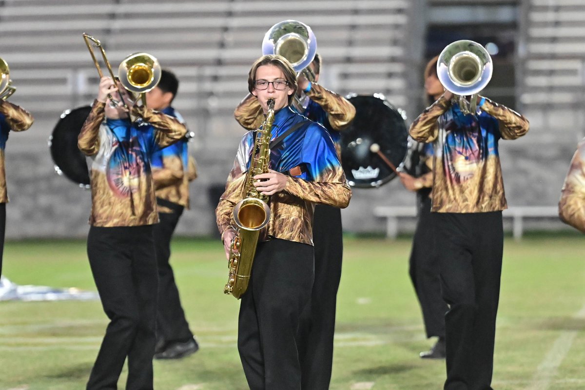 nemccpix's tweet photo. Corinth carries us deeper into Class 4A in the Caption portion to the 42nd Northeast Regional Marching Championships on the campus of #NEMCC. Kosciusko marks our fourth band in Class 4A at 7 p.m. https://t.co/ejSPGf17Hb