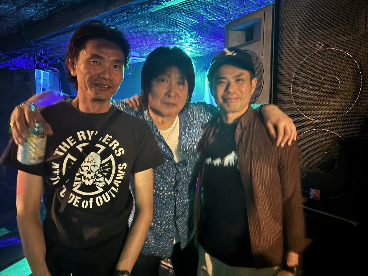 DJ little！！
良い曲、いっぱい聴かせてくれた💿！

終演後。
みんな良い顔☺️⭐️
