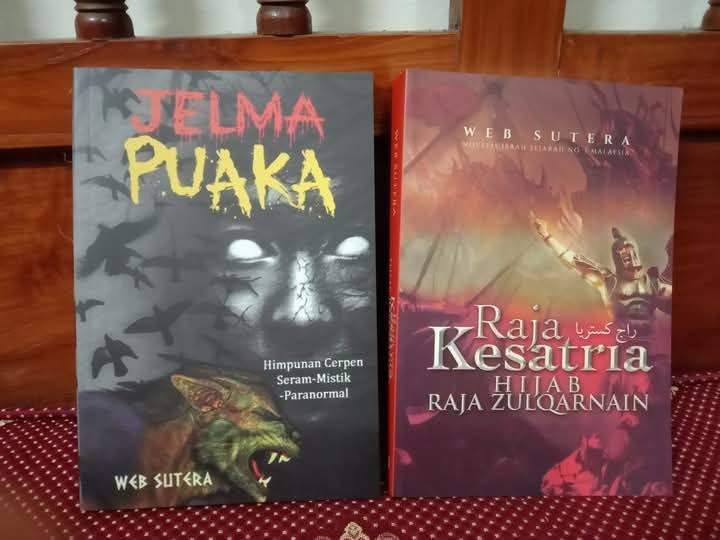 websutera's tweet photo. RAJA KESATRIA - RM20.
JELMA PUAKA - RM15.

Jadi RM25. Boleh ya. 🤲☺️ https://t.co/YvQ0b7b7ZT