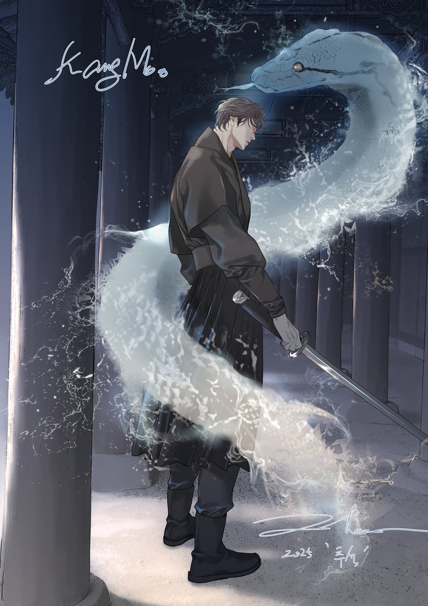 zzugi's tweet photo. 🥳🥳Happy '#추석'🌝 but,😩🌧️🌧️

Number 1 is "Kangmoo". I drew it thinking that way.🫠
2025 is the Year of the Blue Snake painting together.🐍😜

Number 3 is the pictures that will go into the printing box.
P-box will open at 10am on ✔️October 10th (K-time).
#TBMD
​#野獸都該死 https://t.co/opmkob1Gs4