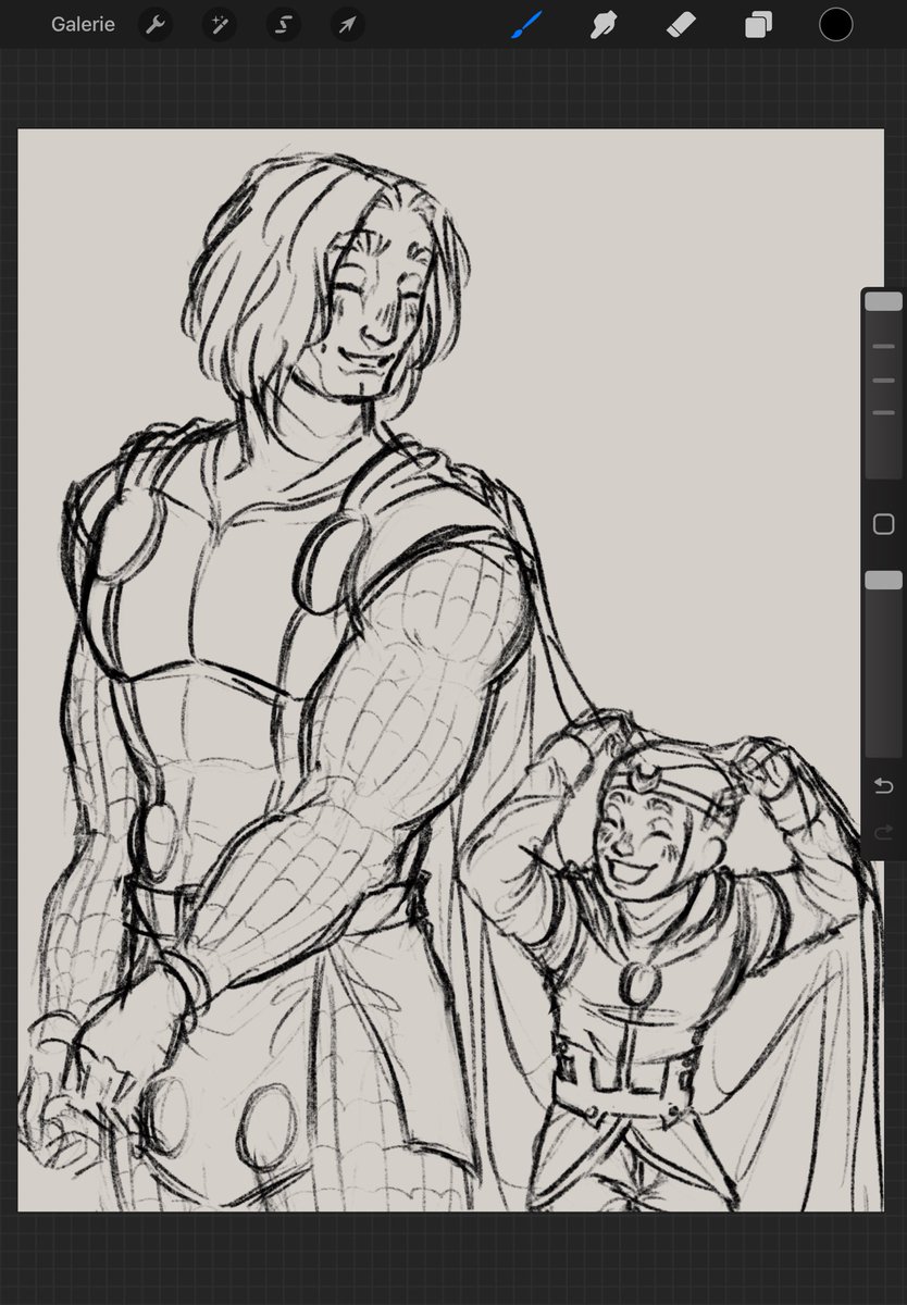 trickster2lazy's tweet image. The cutest #thor #loki