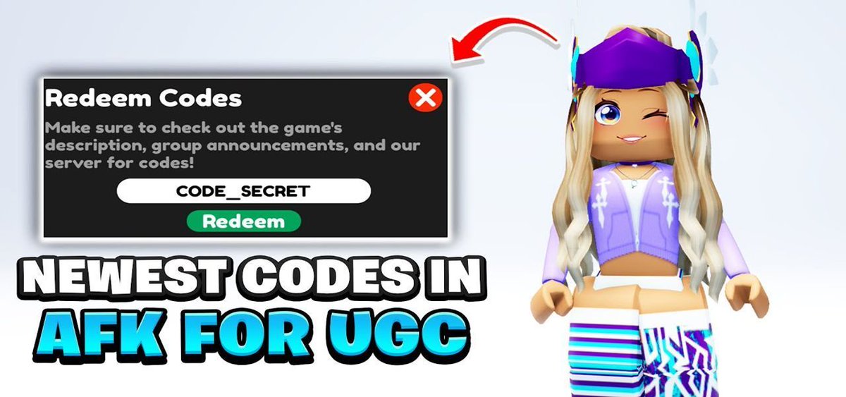 GameForceRoblox's tweet image. AFK for UGC Codes (October 2025) – New Codes: buff.ly/6l1IB41 | rewards idleness perfectly, granting one point per second to redeem daily UGC in a laid-back lobby...
Code Index: buff.ly/nUVAzUM
#AFKforUGC #RobloxAFK #UGCGame…