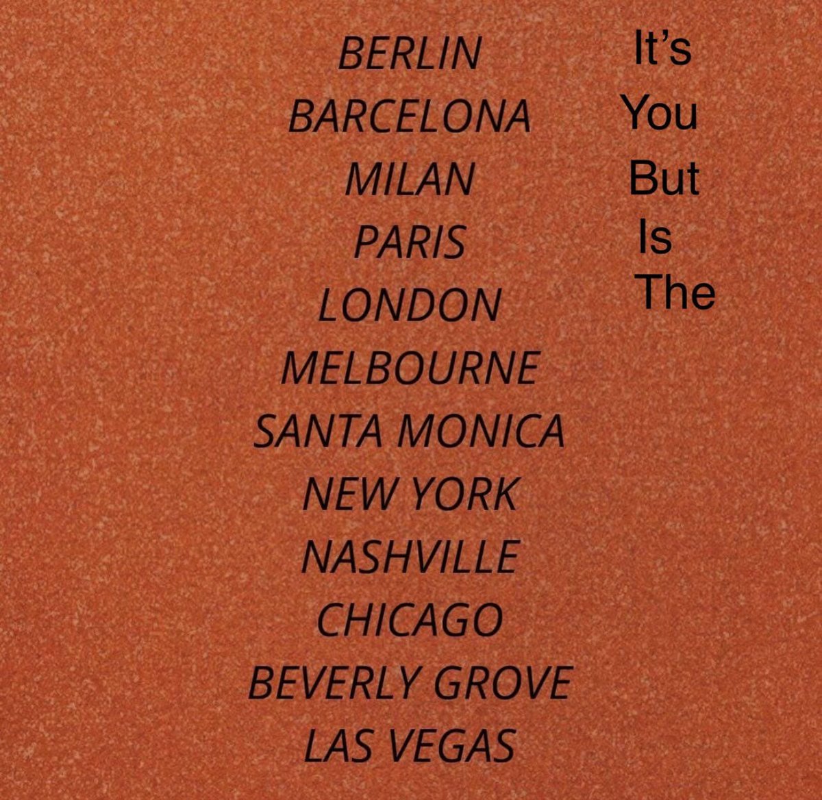 M_swft89's tweet photo. The closest city to night time and therefore most plausible to be the next door projection is New York (followed up by nashville and chicago)
Stay observant‼️‼️‼️‼️‼️ https://t.co/MONZdiUYck