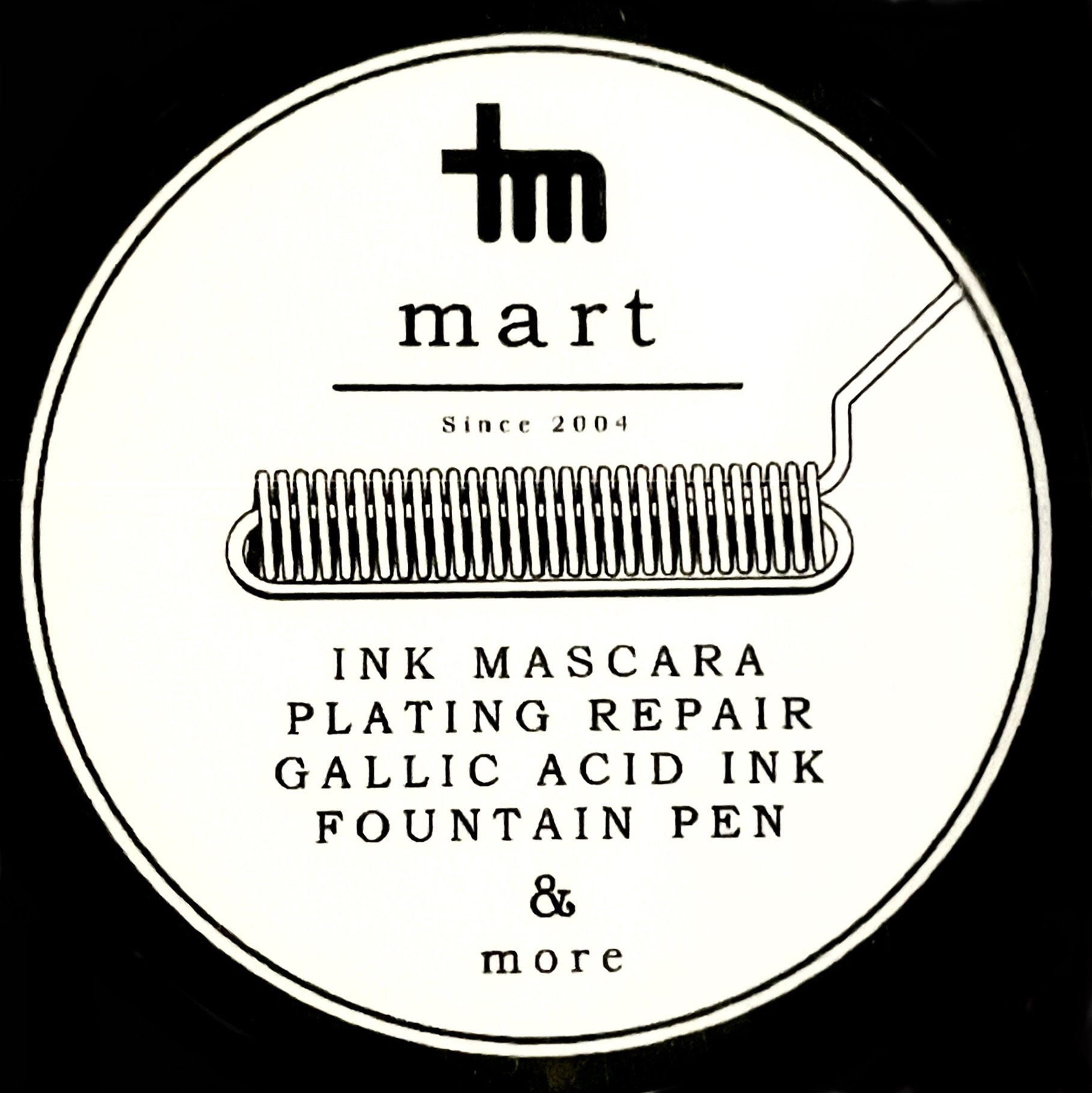 mart インクマスカラ つけペン 真鍮軸 日本製 mart (@mart_LTD) / X