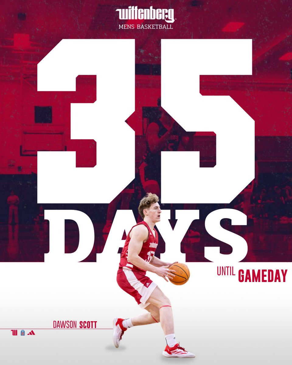 WittenbergHoops's tweet image. Only 35 days…
#TigerUp