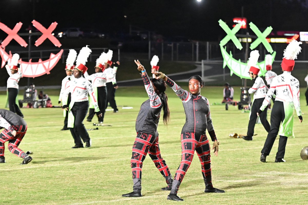 nemccpix's tweet photo. Kosciusko moves us closer to finish in Class 4A in the Caption portion to the 42nd Northeast Regional Marching Championships on the campus of #NEMCC. Ripley is up next at 7:15 p.m. https://t.co/pNzbegWxqC