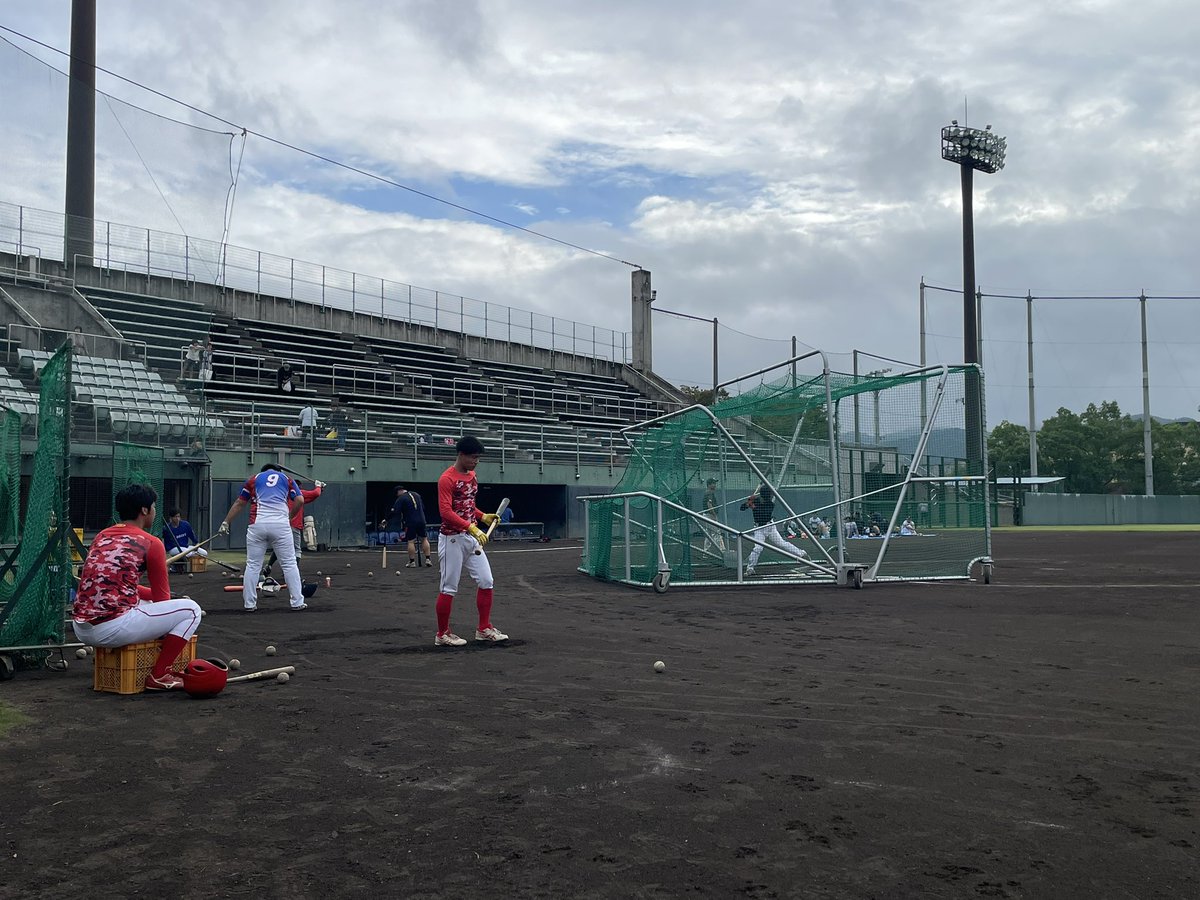 JABA栃木選抜
バッティング練習始まりました