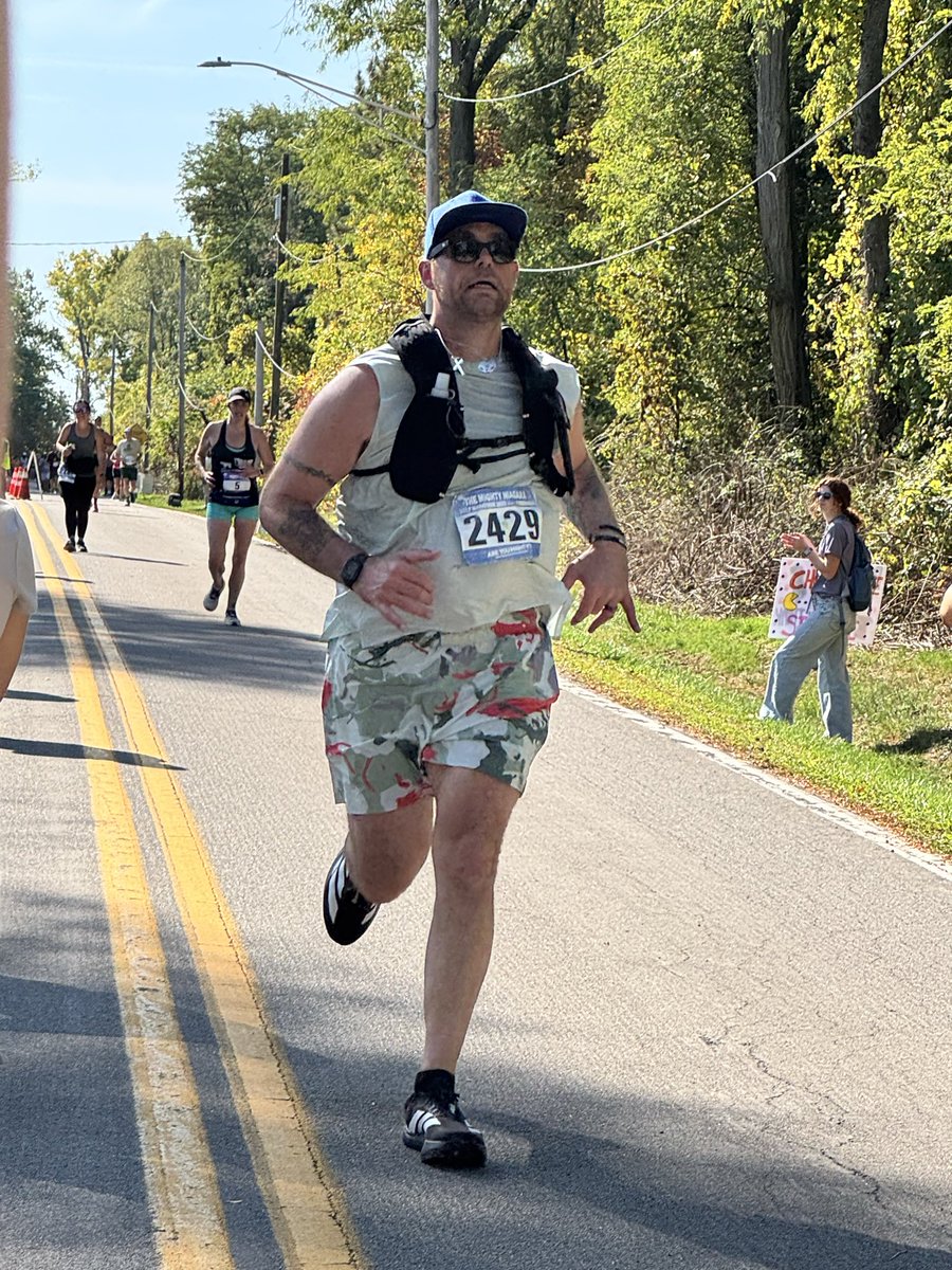 BigTom1122's tweet photo. Ran my first half marathon today, it was tough but I finished it and super proud 

A year ago l put down the drugs and alcohol and laced up the sneakers , this was my 9th race in that time 

Feels great to be chasing different highs these day

#Marathon #Running #Sober https://t.co/dAA7OeCn60