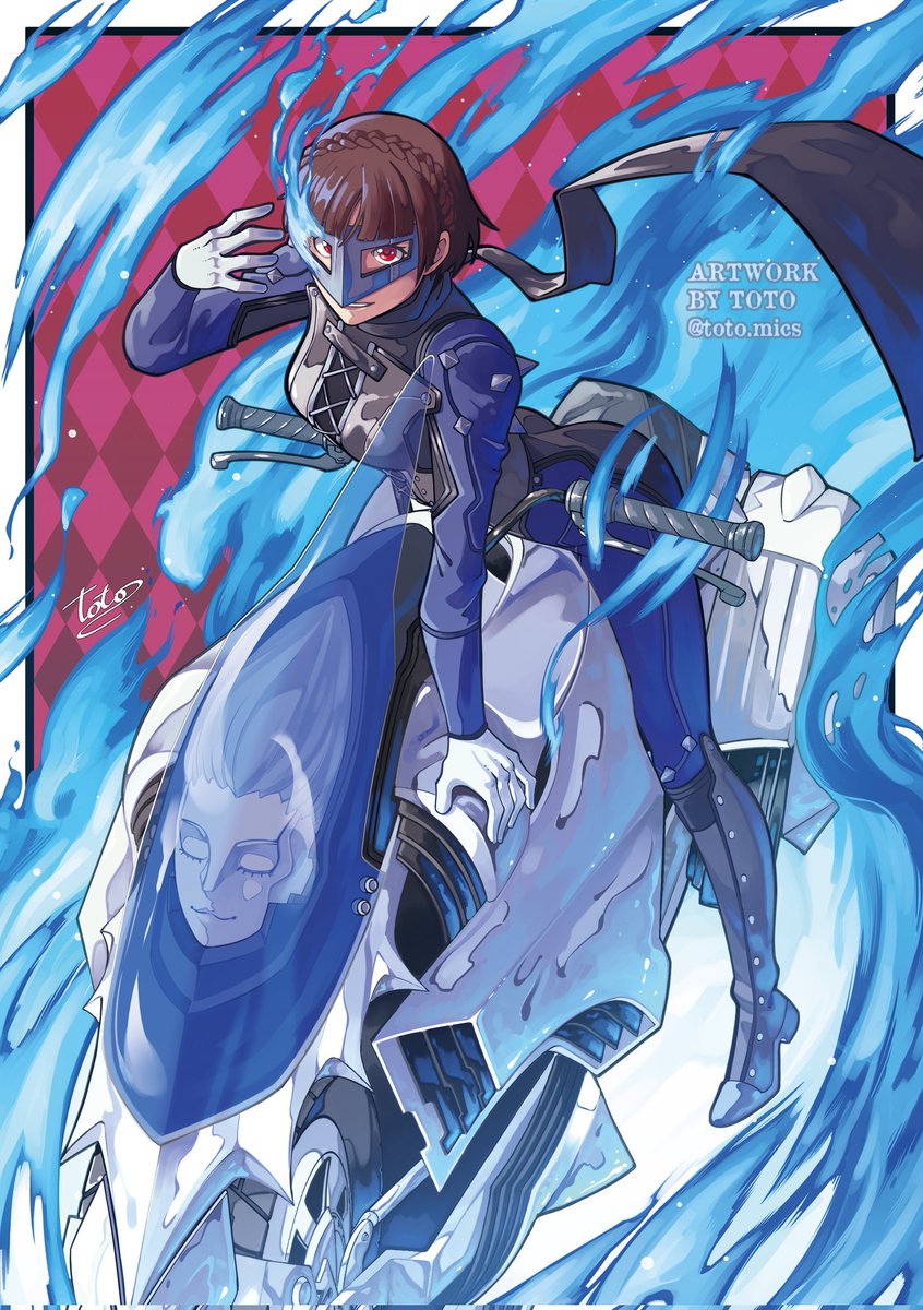totomics's tweet image. Thank you so much everyone for all the appreciation and support you&apos;ve shown towards my drawings! ✨🙏🏻
I&apos;ll do my best to bring you even better artworks #P5X #P5R