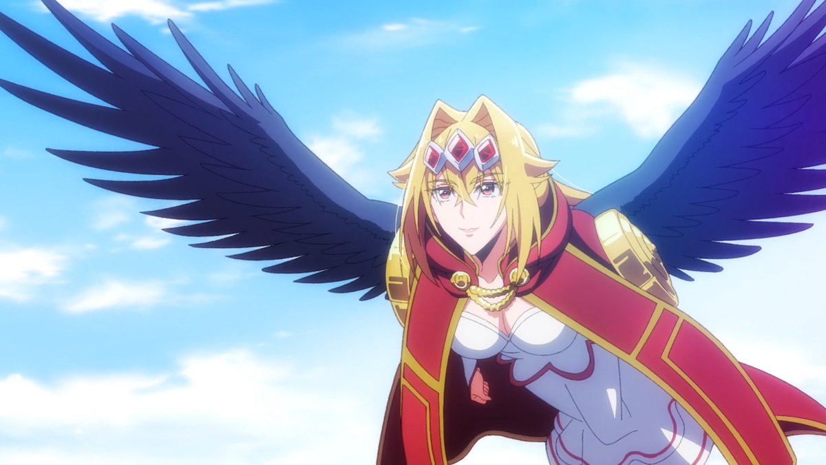 336nt's tweet image. ルファス・マファール（CV 小清水亜美）
黒翼の覇王
俺（♂）が憑依してしまったゲームのマイキャラ

第1話
#アニメ野生のラスボスが現れた！ #lastbossanime
#野生のラスボスが現れた
A Wild Last Boss Appeared
ルファス マファール