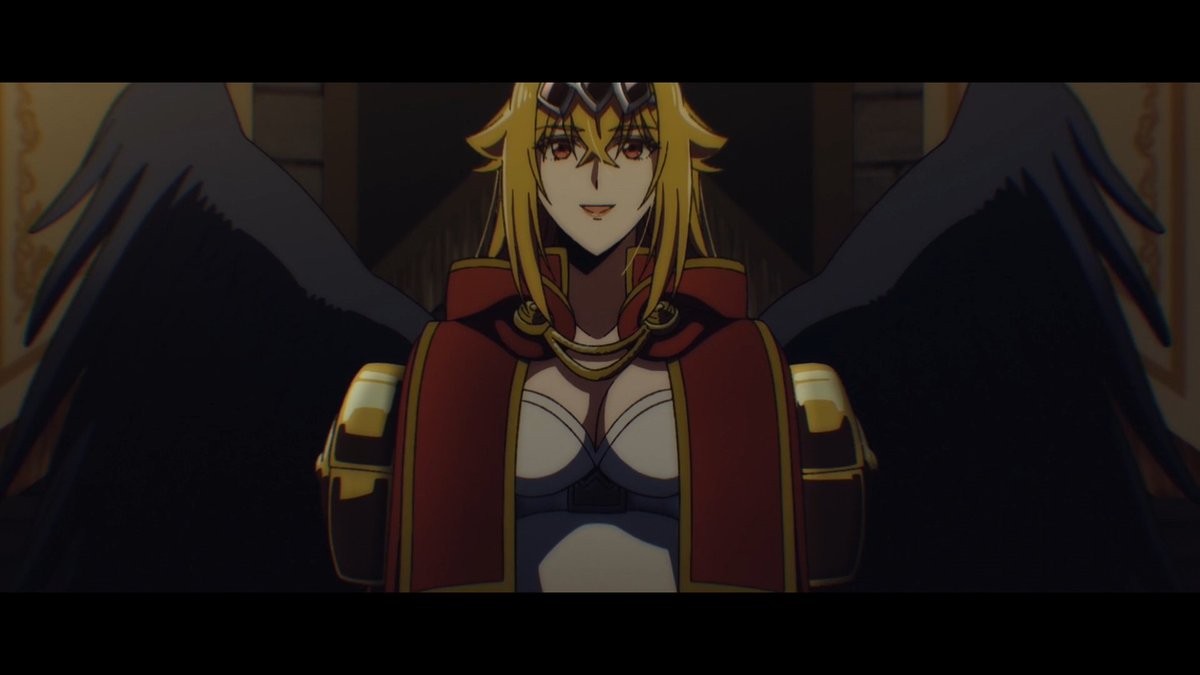 336nt's tweet image. ルファス・マファール（CV 小清水亜美）
黒翼の覇王
俺（♂）が憑依してしまったゲームのマイキャラ

第1話
#アニメ野生のラスボスが現れた！ #lastbossanime
#野生のラスボスが現れた
A Wild Last Boss Appeared
ルファス マファール