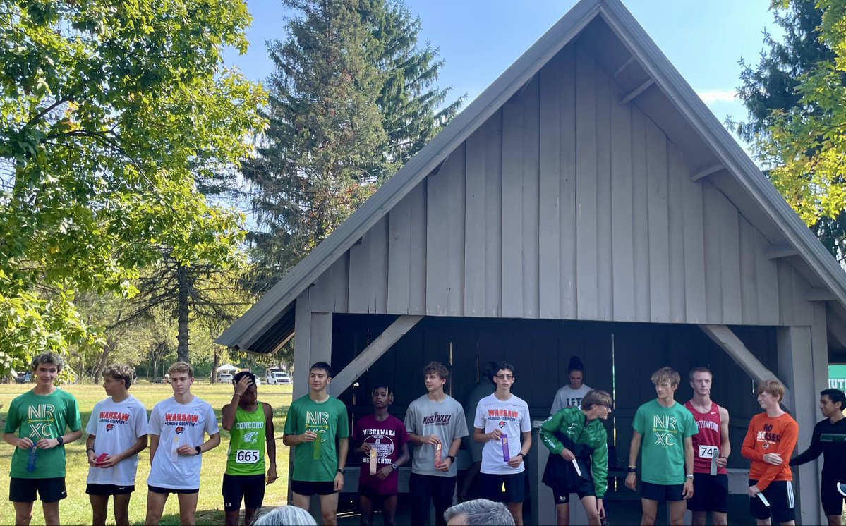 Proud of our varsity girls for racing hard today. Dakotah shook off some rust to place second. Brayleigh placed in the top 10 as a freshman. Hadley raced like a senior. Looking for continued growth this season!