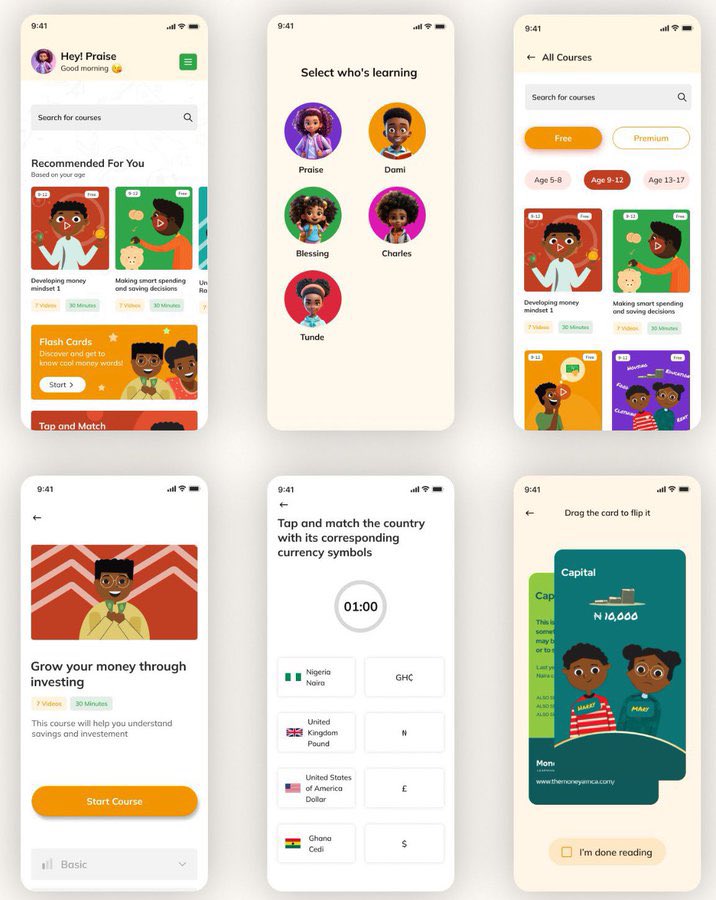 tosinolaseinde's tweet photo. I founded a financial literacy app to teach children about financial literacy? 
@moneyafricakids has animated courses, quizzes, leaderboard and more 

Join us today to learn about financial literacy https://t.co/uCJ055ereO https://t.co/7NVIhsOr53