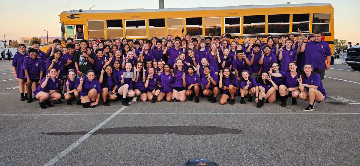Bringing home the 1 rating from Central States Marching Band Festival.  <a href="/achsbulldogs/">Ark City Athletics</a> <a href="/ArkCitySchools/">Ark City USD 470</a>