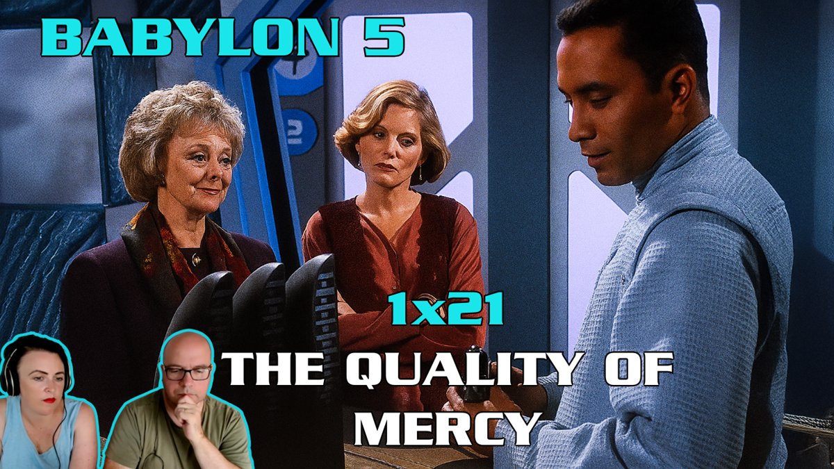 rewatchproj's tweet image. On the latest ep of The Rewatch Project we watch and discuss the penultimate episode of season 1 on #Babylon5 THE QUALITY OF MERCY written by @straczynski  and directed by Lorraine Senna
spotifycreators-web.app.link/e/DCvXU8THcXb