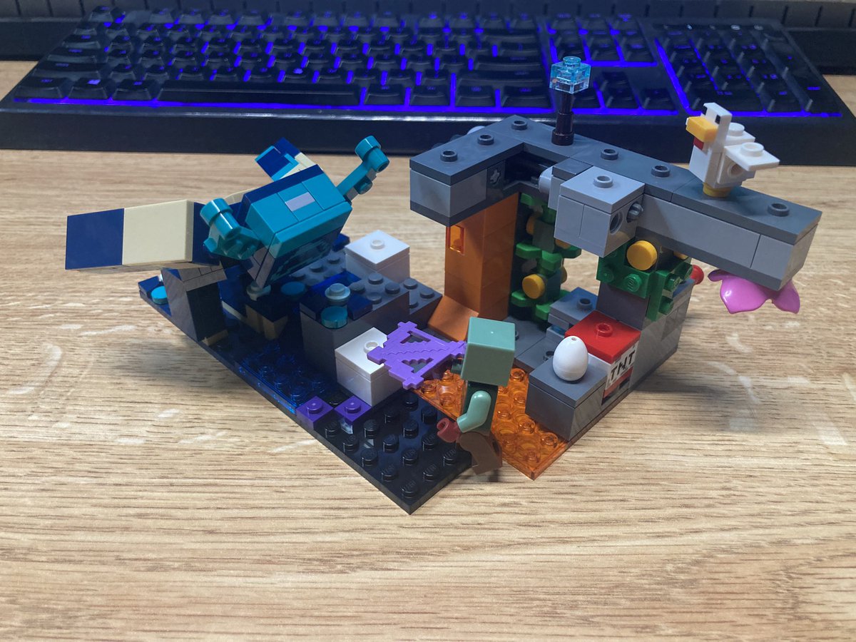 Today:

- instructionless build success (one minor error)
- mega rigged marbles
- GREMLIN
- 43000 XP

I’m floored by the support shown today. Thank you so much!

Had the rare opportunity to send a raid to <a href="/AcrylicTOA/">Acrylic</a> ~