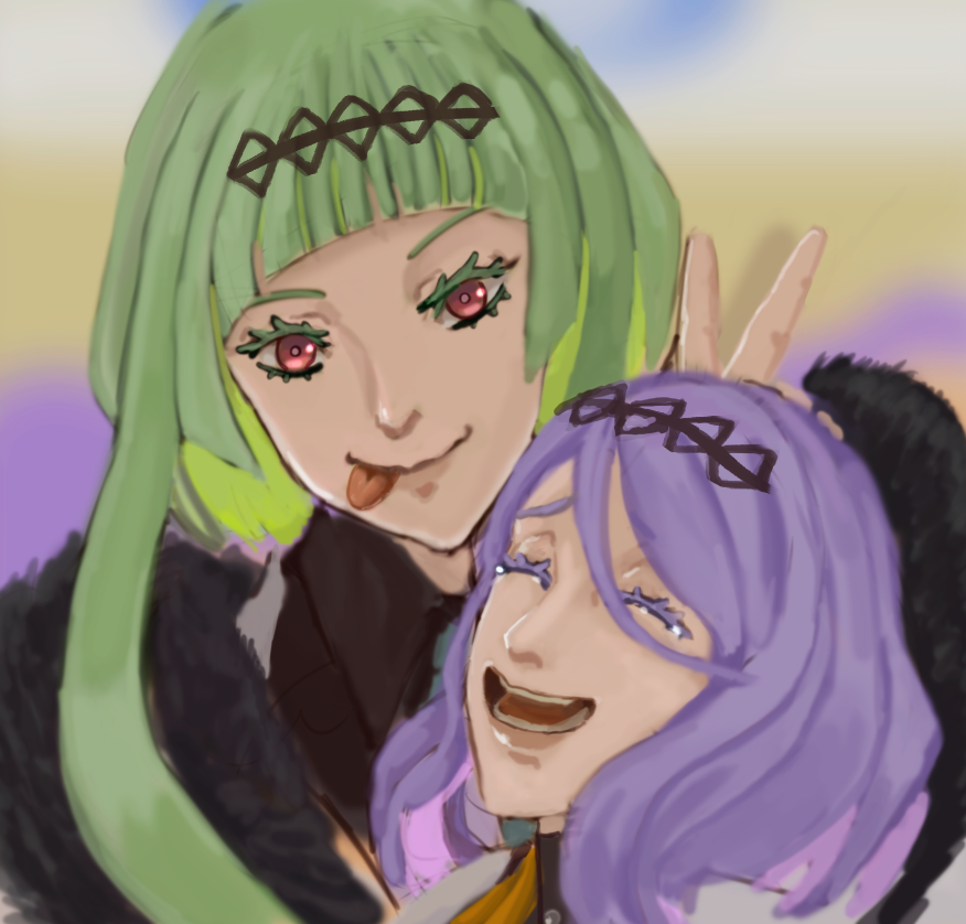 Spider_Spyder's tweet image. Day 4: Pair
Ringo &amp;amp; Figue from Soul Hackers 2
#atlusfaithful #atlusartober