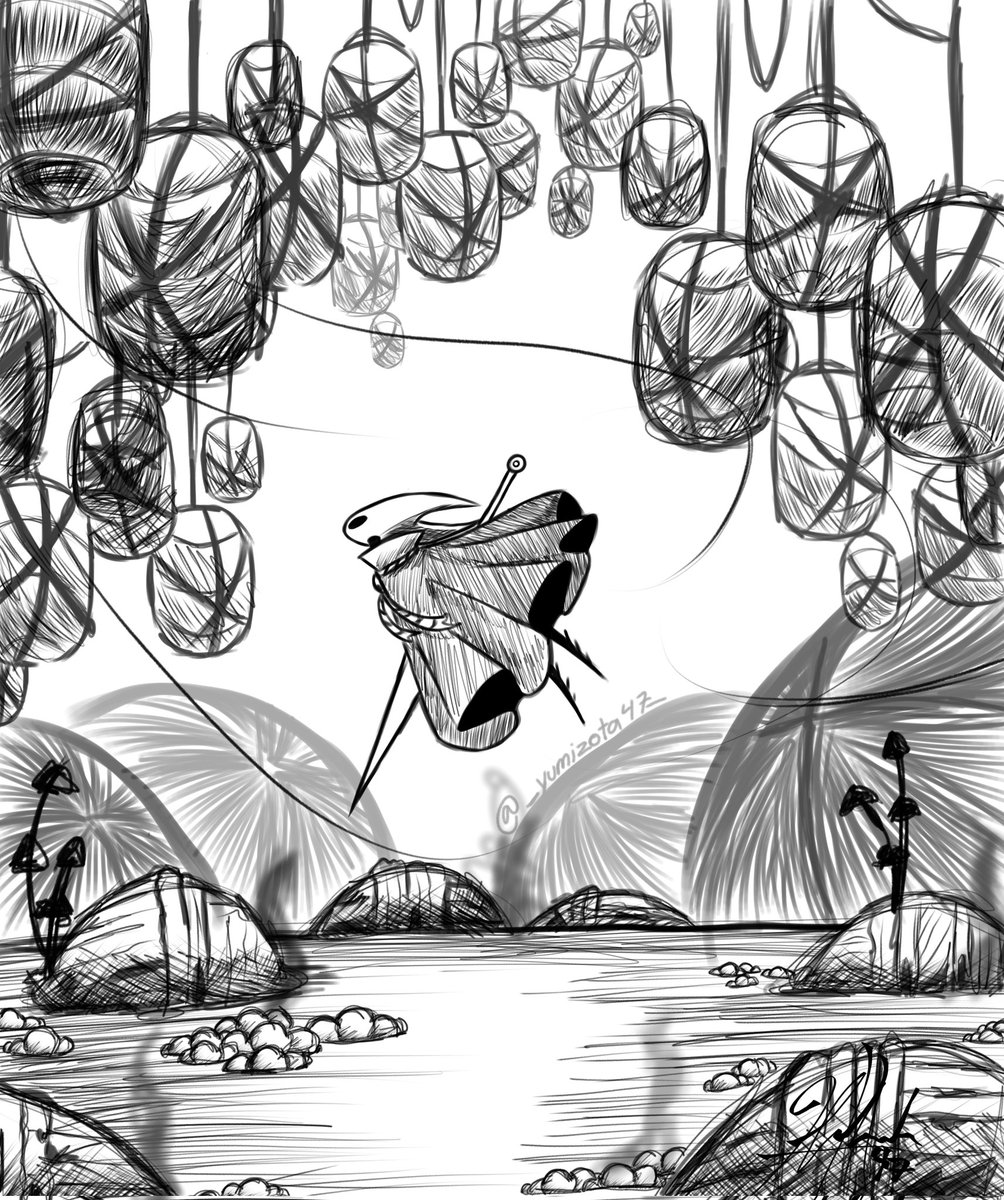 zota47's tweet photo. Which one's better? Lmk in the comments! 
INKTOBER: MURKY (ALL SILKSONG/ HOLLOWKNIGHT RELATED) #silksongfanart #silksong #bilewater #murky #Inktober2025 #inktober #silksongart #hollowknight #hollowknightart #hollowknightfanart #ibisPaintX #digitalart #silksonghornet #Hornetfanart https://t.co/5ny4RYJncM