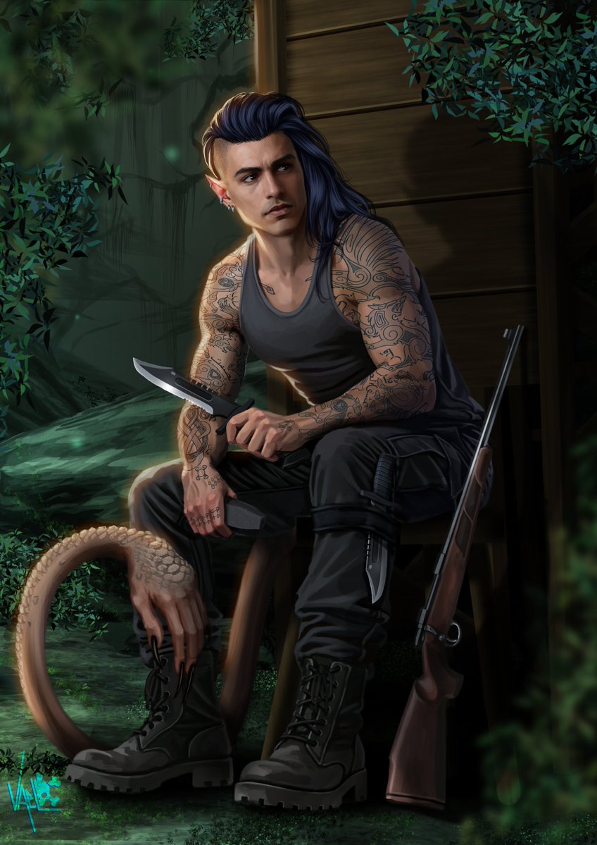 Vael_kyrie's tweet image. #Commission for @ mallorydunlinwrites on Insta.
Thank you so much for your trust. 💚

#fantasyart #digitalart