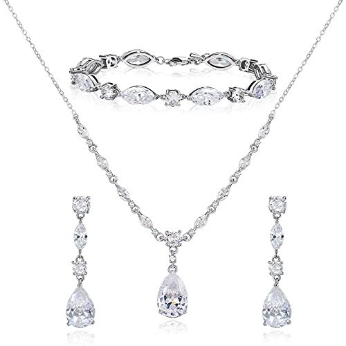 jworldtoday's tweet image. 💍✨ Say "I do" to sparkle! Our #ElegantBridalJewelrySet with Cubic Zirconia is here to elevate your bridal glow 💖 Ready to outshine the stars? Check it out now and let those diamonds envy!👉 jewelryworld.today/products/elega… #BridalGlow #WeddingBling