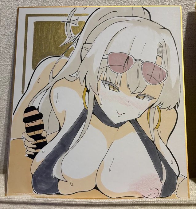 持っていく色紙たち 売れなかったらBOOTHで売ります