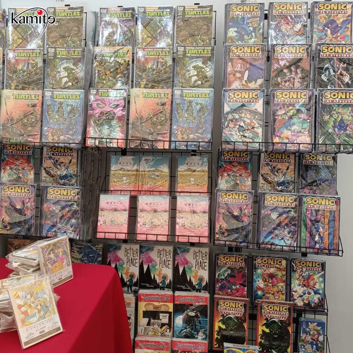 kamite_manga's tweet photo. 🚨 ¡Hoy es el último día de #Papirolas 2025! 😮
🤗 Ven a disfrutar de la magia de #Kamite y completa tu colección de #kamitítulos. 🦸♀️📖 ✨
😉 ¡No dejes que estas historias increíbles se escapen! 🛍️📚 https://t.co/OwhJ3axBxD