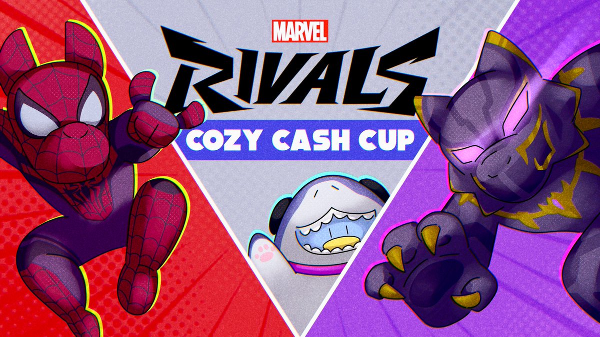 We are LIVE with our 12th Marvel Rivals Cozy Cash Cup!

Teams competing:
<a href="/YFP_gg/">YFP</a> 
<a href="/Odyssey_OW/">Odyssey</a> 
<a href="/DawncoreMR/">Dawncore</a> 
<a href="/WTOrg_/">World's Travelers</a> 
GG FF
Aether

Tune into the stream below to watch the Marvel Rivals tournament! ⬇️