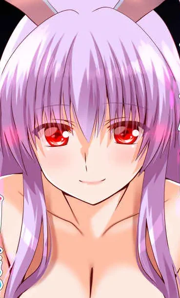 うどんげの月兎催眠幻惑商法 光る狂気の瞳!