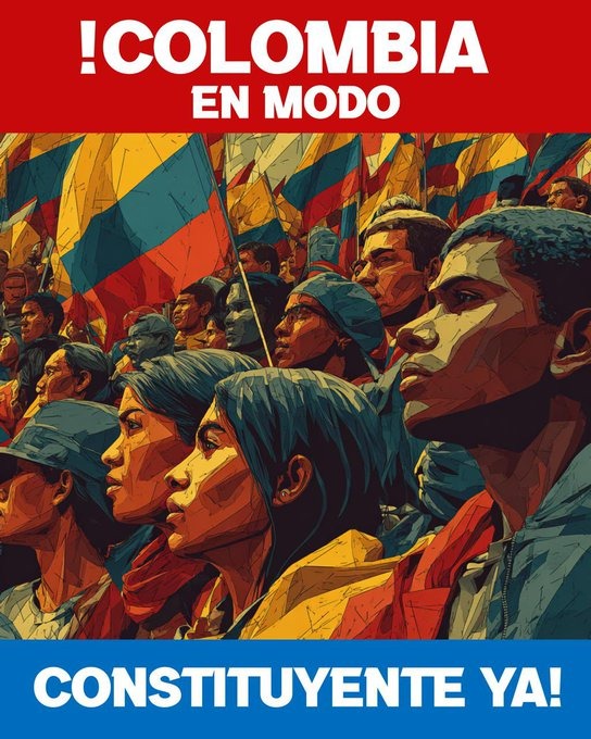 Aquelarre118's tweet photo. #ConstituyenteYa ✊🏽🇨🇴 https://t.co/BjrQ2AxSCS