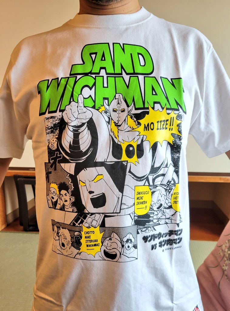 激レア　サンドウィッチマンライブTシャツ　キン肉マンコラボ 2024キン肉マン×サンドウィッチマン コラボTシャツ（ブラック）L