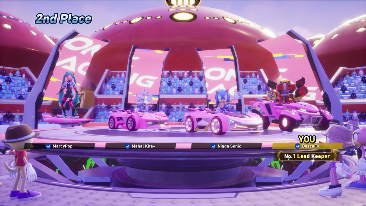 One of those rare encounters has surprised me...
#SonicRacingCrossWorlds
