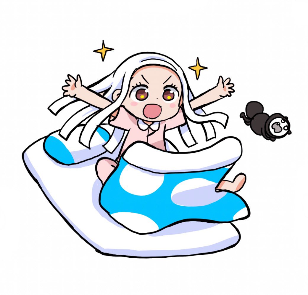 「起きたでござる! #ぼくの魔なむすめ」|サンカクヘッドのイラスト