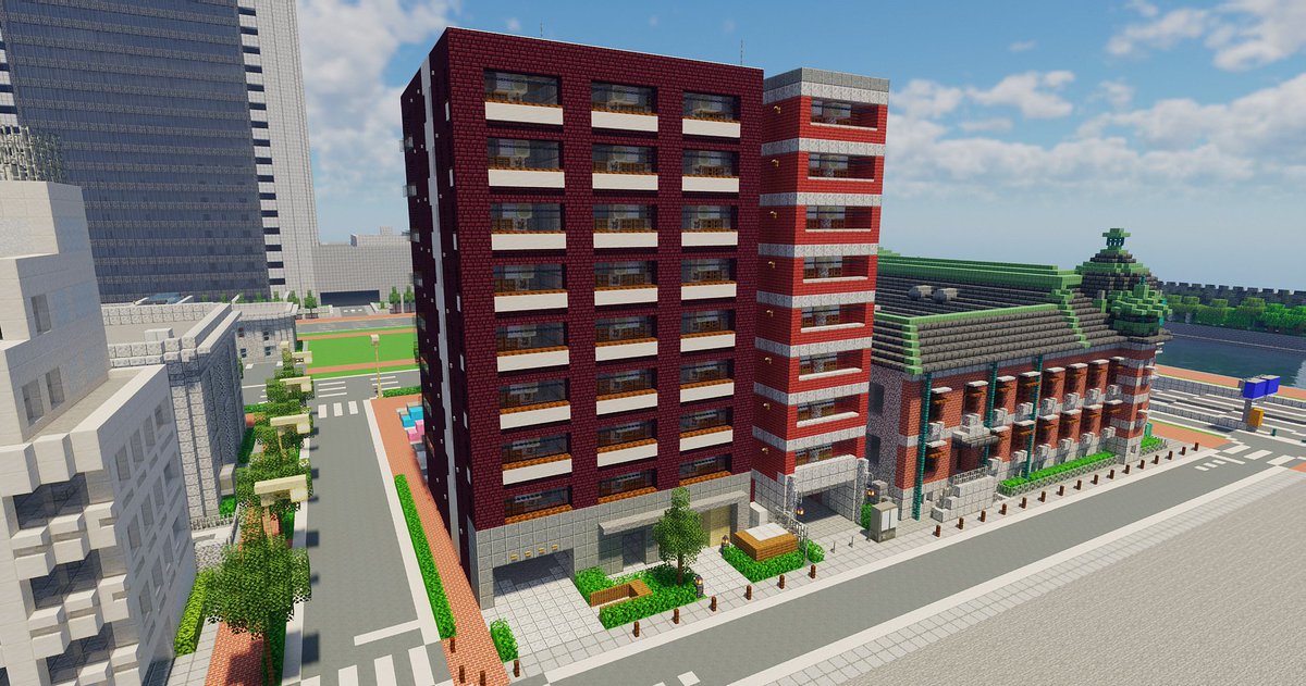 #Minecraft #舞紗奈市

マンションを作りました