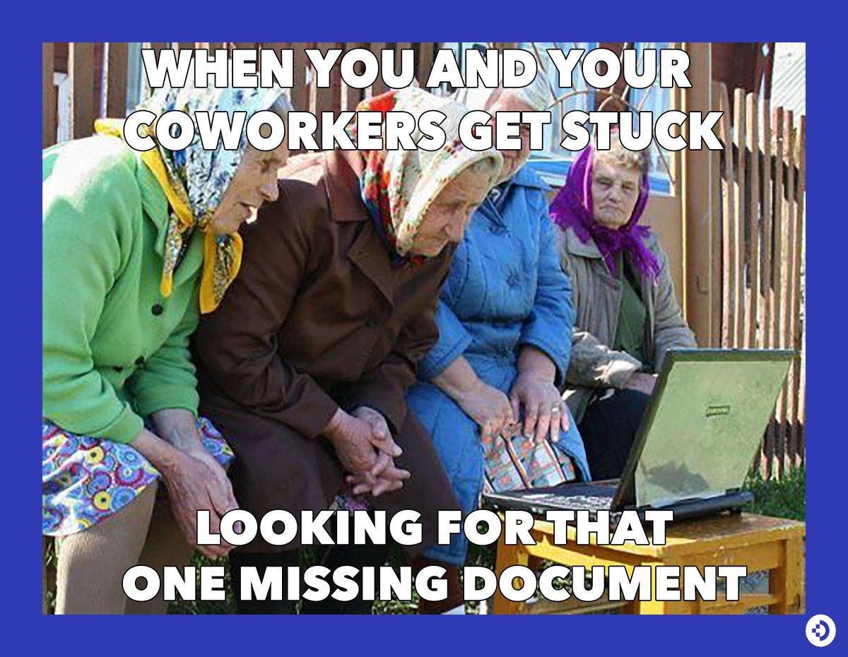 DocuWare's tweet image. Can we please end the age of maze-like filing systems?
Storing information should be easy.
Finding the information should be easy.
And freeing yourself from tedious file shifting so you can focus on work you actually care about? That should be easy too.