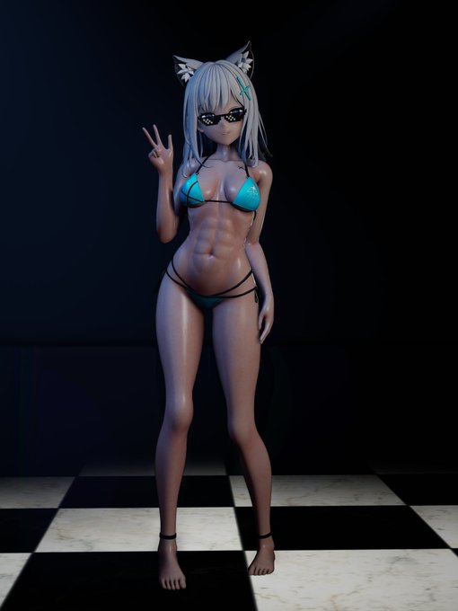 朝から腹筋眺めてる 