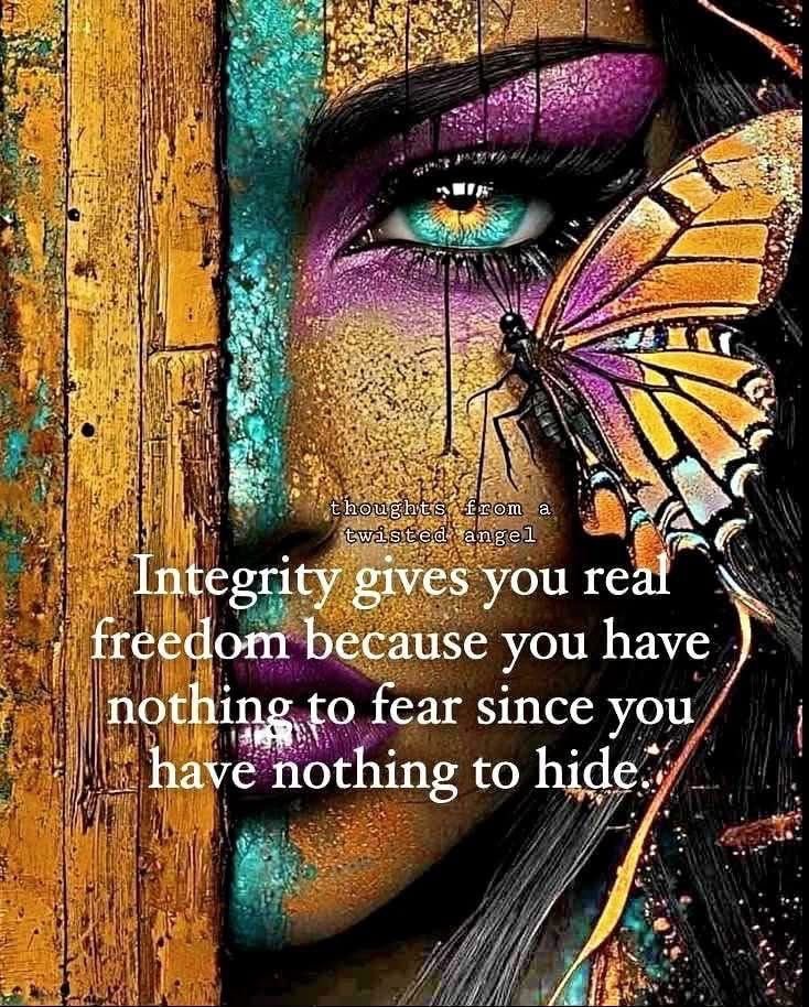 4MeadowFaery's tweet photo. #Integrity #Freedom #NothingToFear #NothingToHide #Family
Knowing I Have Been True To Myself Is Bittersweet It’s Cost Me Some Relationships I Thought Weren’t Optional. https://t.co/Fml4XtFjbD